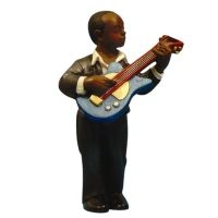 Jazzfigur - Basgitarr (Höjd Ca 12Cm) ryhmässä MERCHANDISE / Accessoarer /  @ Bengans Skivbutik AB (5634988)