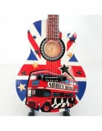 Beatles - Minigitarr Tribute (Höjd Ca 25Cm) ryhmässä MERCHANDISE / Accessoarer / Pop-Rock @ Bengans Skivbutik AB (5635154)