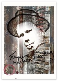 Waits Tom - Konsttryck (Storlek Ca 30X40cm) ryhmässä MERCHANDISE / Accessoarer / Pop-Rock @ Bengans Skivbutik AB (5635305)