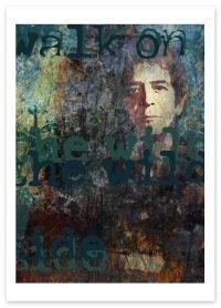 Reed Lou - Konsttryck (Storlek Ca 30X40cm) ryhmässä MERCHANDISE / Accessoarer / Pop-Rock @ Bengans Skivbutik AB (5635583)