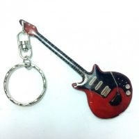 Queen - Nyckelring Brian May (Stål) ryhmässä MERCHANDISE / Accessoarer / Hårdrock @ Bengans Skivbutik AB (5635639)