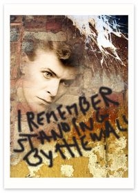 Bowie David - Konsttryck (Storlek Ca 30X40cm) ryhmässä MERCHANDISE / Accessoarer / Pop-Rock @ Bengans Skivbutik AB (5635654)