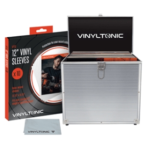 Vinyl Tonic - Silver Lp Case (With Cloth & 10Pk Outer Sleeves) ryhmässä ME SUOSITTELEMME / Vinyltonic @ Bengans Skivbutik AB (5635811)