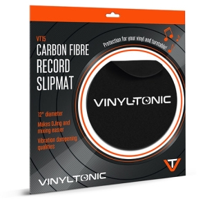Vinyl Tonic - Carbon Fibre Record Slipmat ryhmässä ME SUOSITTELEMME / Vinyltonic @ Bengans Skivbutik AB (5635816)