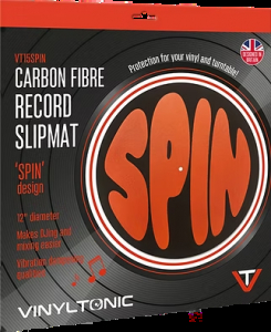 Vinyl Tonic - Spin Carbon Fibre Slipmat ryhmässä ME SUOSITTELEMME / Vinyltonic @ Bengans Skivbutik AB (5635818)
