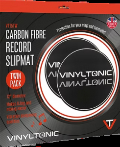 Vinyl Tonic - Carbon Fibre Slipmat (Twin Pack) ryhmässä ME SUOSITTELEMME / Vinyltonic @ Bengans Skivbutik AB (5635819)