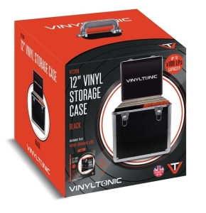 Vinyl Tonic - 100 Lp Case (Black) ryhmässä ME SUOSITTELEMME / Vinyltonic @ Bengans Skivbutik AB (5635824)