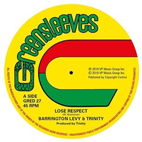 Barrington Levy & Trinity - Lose Respect ryhmässä VINYYLI / Reggae @ Bengans Skivbutik AB (5636293)
