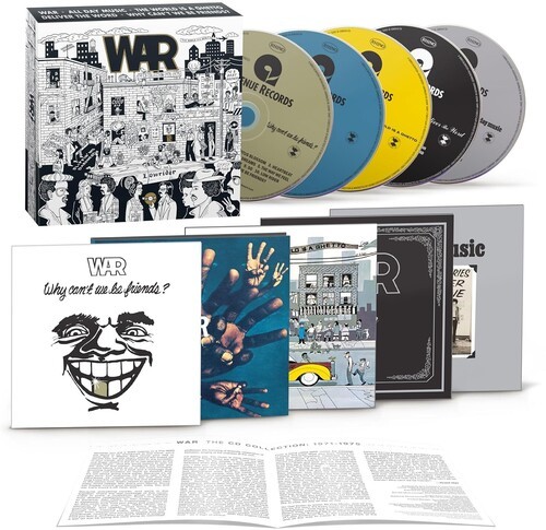 War - The Cd Collection 1971-1975 ryhmässä CD / Pop-Rock @ Bengans Skivbutik AB (5636857)