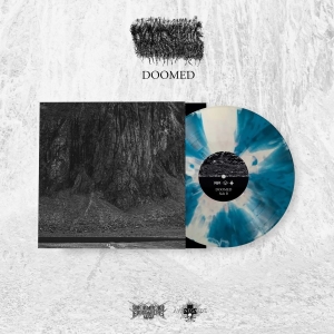 Defacement - Doomed (Blue/White Vinyl Lp) ryhmässä ME SUOSITTELEMME / Perjantain julkaisut / 2025-11-28 @ Bengans Skivbutik AB (5636919)