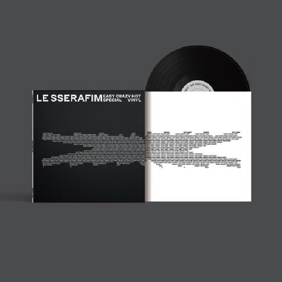 Le Sserafim - Easy-Crazy-Hot (Special Vinyl Black) ryhmässä ME SUOSITTELEMME / Perjantain julkaisut / 2025-09-05 @ Bengans Skivbutik AB (5637089)