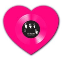 Beatles - Love Me Do (Heart Shaped Pink Vinyl ryhmässä VINYYLI @ Bengans Skivbutik AB (5637158)