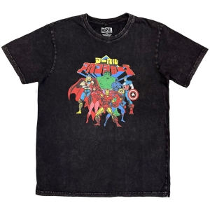 Marvel - Avengers Japanese Stone Wash Uni Bl T-Shirt ryhmässä MERCHANDISE / T-paita / Film-Musikal @ Bengans Skivbutik AB (5637618r)