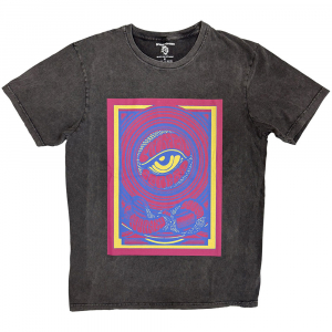 Primal Scream - Psychedelic Eye Stone Wash Uni Char T-Shirt ryhmässä MERCHANDISE / T-paita / Pop-Rock @ Bengans Skivbutik AB (5637629r)