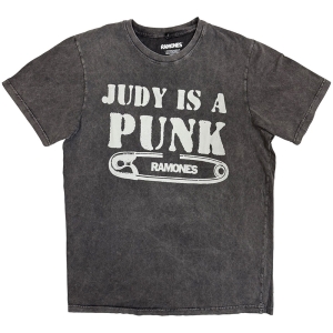 Ramones - Judy Stone Wash Uni Char T-Shirt ryhmässä MERCHANDISE / T-paita / Punk @ Bengans Skivbutik AB (5637631r)