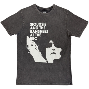 Siouxsie And The Banshees - At The Bbc Stone Wash Uni Char T-Shirt ryhmässä MERCHANDISE / T-paita / Pop-Rock @ Bengans Skivbutik AB (5637633r)