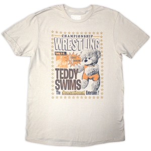 Teddy Swims - Wrestling Uni Sand T-Shirt ryhmässä MERCHANDISE / T-paita / RnB-Soul @ Bengans Skivbutik AB (5637710r)