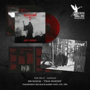 Arckanum - Fran Marder (Red/Black Marbled Viny ryhmässä VINYYLI @ Bengans Skivbutik AB (5637752)