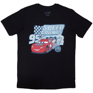 Disney - Cars Speed Counts Uni Bl T-Shirt ryhmässä MERCHANDISE / T-paita / Film-Musikal @ Bengans Skivbutik AB (5637939r)