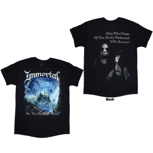 Immortal - At The Heart Of Winter Uni Bl T-Shirt ryhmässä MERCHANDISE / T-paita / Hårdrock @ Bengans Skivbutik AB (5637948r)