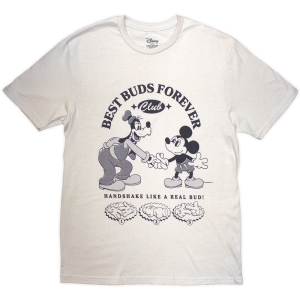 Disney - Mm Best Buds Forever Club Uni Natrl T-Shirt ryhmässä MERCHANDISE / T-paita / Film-Musikal @ Bengans Skivbutik AB (5637951r)