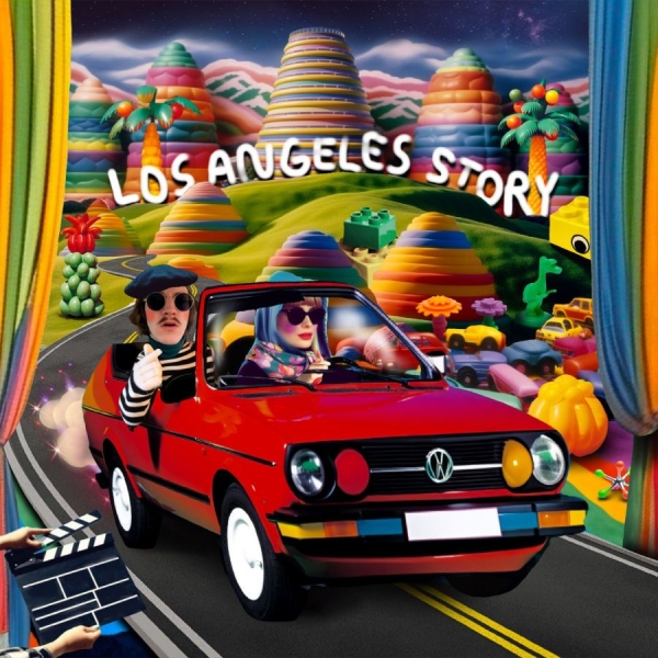 Cherry Paul + Kate Bollinger - Los Angeles Story (Clear W/ Red And ryhmässä VINYYLI / Pop-Rock @ Bengans Skivbutik AB (5637989)