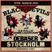 Black Devils With Janne Louhivuori - Debaser Stockholm ryhmässä CD @ Bengans Skivbutik AB (5638038)