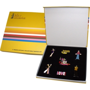 Beatles - Yellow Submarine Band Pin Badge Set ryhmässä MERCHANDISE / Merch / Pop-Rock @ Bengans Skivbutik AB (5638289)