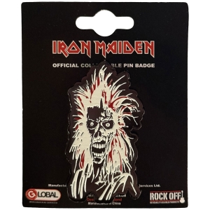 Iron Maiden - Eddie Pin Badge ryhmässä MERCHANDISE / Merch / Hårdrock @ Bengans Skivbutik AB (5638418)