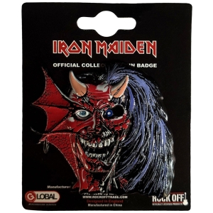Iron Maiden - Purgatory Eddie Pin Badge ryhmässä MERCHANDISE / Merch / Hårdrock @ Bengans Skivbutik AB (5638419)