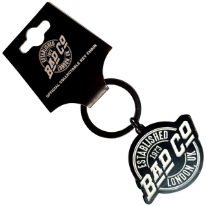 Bad Company - Est. 1973 Circle Logo Keychain ryhmässä MERCHANDISE / Merch / Pop-Rock @ Bengans Skivbutik AB (5638467)