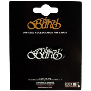 The Band - Logo Pin Badge ryhmässä MERCHANDISE / Merch / Pop-Rock @ Bengans Skivbutik AB (5638470)