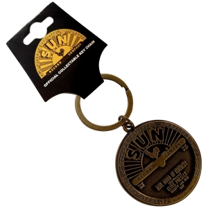 Sun Records - Elvis Blue Moon Keychain ryhmässä MERCHANDISE / Merch / Pop-Rock @ Bengans Skivbutik AB (5638476)