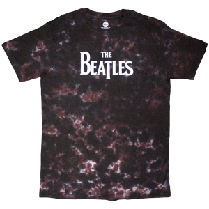 Beatles - Drop T Logo Uni Brown Dip-Dye T-Shirt ryhmässä MERCHANDISE / T-paita / Pop-Rock @ Bengans Skivbutik AB (5638734r)