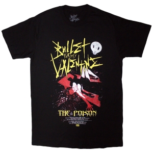 Bullet For My Valentine - The Poison Cover Uni Bl T-Shirt ryhmässä MERCHANDISE / T-paita / Hårdrock @ Bengans Skivbutik AB (5638740r)