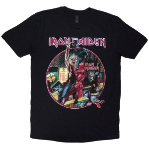 Iron Maiden - Paradise Club Circle Uni Bl T-Shirt ryhmässä MERCHANDISE / T-paita / Hårdrock @ Bengans Skivbutik AB (5638757r)