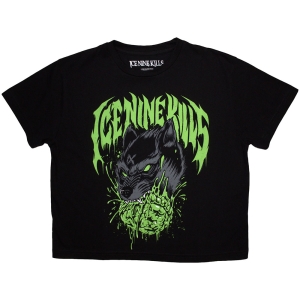 Ice Nine Kills - Wolf Lady Bl Crop Top ryhmässä MERCHANDISE / T-paita / Hårdrock @ Bengans Skivbutik AB (5638758r)