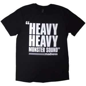 Madness - Heavy Heavy Uni Bl T-Shirt ryhmässä MERCHANDISE / T-paita / Pop-Rock @ Bengans Skivbutik AB (5638765r)