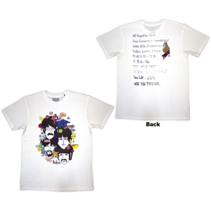 Beatles - Yellow Submarine Heads Collage/Atn Uni Wht T-Shirt ryhmässä MERCHANDISE / T-paita / Pop-Rock @ Bengans Skivbutik AB (5638814r)
