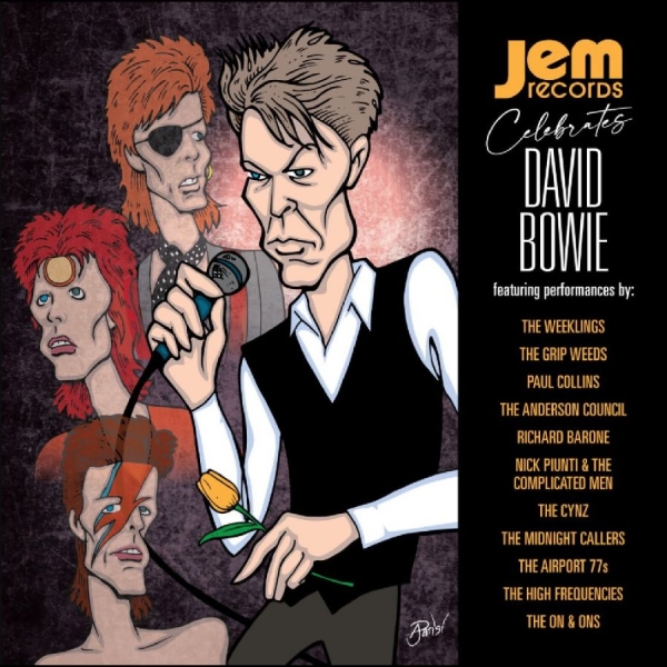 Various Artists - Jem Records Celebrates David Bowie ryhmässä ME SUOSITTELEMME / Perjantain julkaisut / 2025-08-29 @ Bengans Skivbutik AB (5638863)