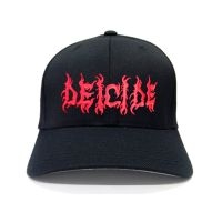 Deicide - Cap - Red Logo ryhmässä MERCHANDISE / Accessoarer / Kommande / Hårdrock @ Bengans Skivbutik AB (5639074)