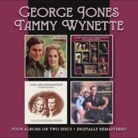 George Jones & Tammy Wynette - Four Albums ryhmässä CD @ Bengans Skivbutik AB (5639238)