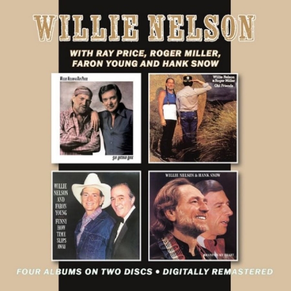 Willie Nelson - Four Albums ryhmässä CD / Myydyimmät @ Bengans Skivbutik AB (5639240)