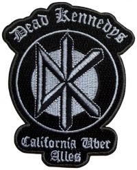 Dead Kennedys - Patch California Uber Alles B&W (8, ryhmässä MERCHANDISE / Accessoarer / Pop-Rock @ Bengans Skivbutik AB (5639246)