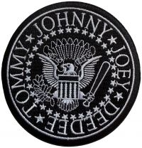 Ramones - Patch Presidential Seal Bl (10,2 Cm ryhmässä MERCHANDISE / Kangasmerkki / Pop-Rock @ Bengans Skivbutik AB (5639249)