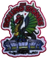 Rolling Stones - Patch Dragon Cut Out (9,9 X 8,3 Cm) ryhmässä ME SUOSITTELEMME / Perjantain julkaisut / 2025-08-29 @ Bengans Skivbutik AB (5639254)