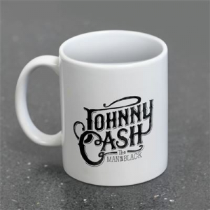 Johnny Cash - Logo White Pod Mug  ryhmässä MERCHANDISE / Merch / Country @ Bengans Skivbutik AB (5639324)