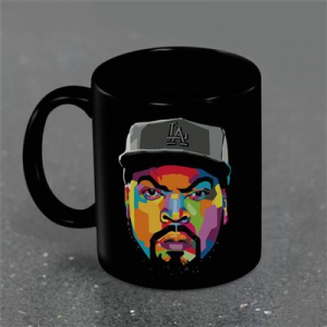 Ice Cube  - Colour Block Black Pod Mug ryhmässä MERCHANDISE / Merch / Hip Hop-Rap @ Bengans Skivbutik AB (5639328)