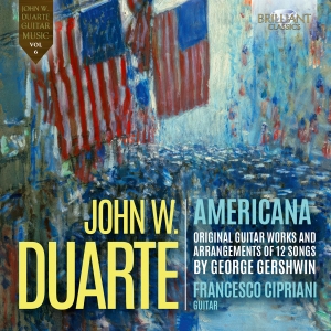 John Duarte - Americana, Original Guitar Works An ryhmässä CD / Kommande / Klassiskt @ Bengans Skivbutik AB (5639431)