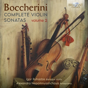 Luigi Boccherini - Complete Violin Sonatas, Vol. 2 ryhmässä CD / Kommande / Klassiskt @ Bengans Skivbutik AB (5639596)
